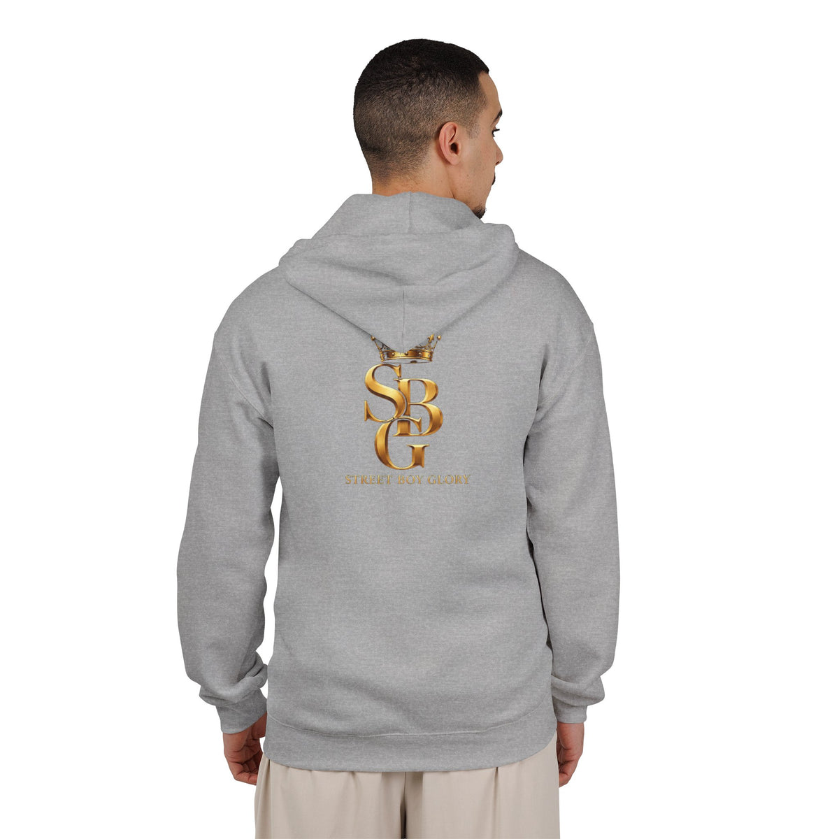 Street Boy Glory Gold Crown Full-Zip Hoodie