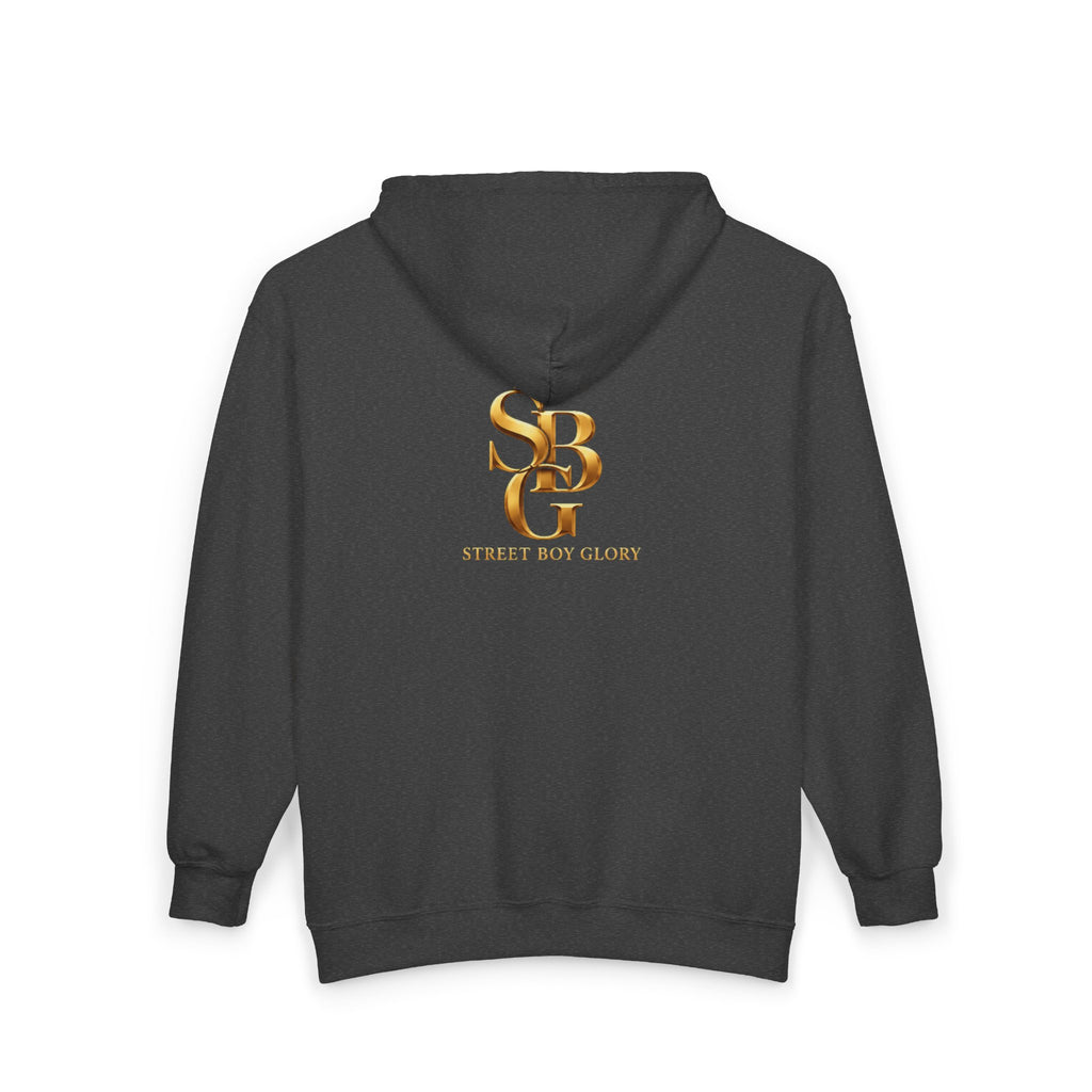 Street Boy Glory Gold Crown Full-Zip Hoodie